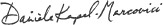 Signature Danièle KAPEL MARCOVICI