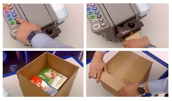 Elektronisk tejpdispenser