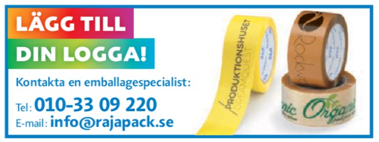 Lägg till din logga på packtejpen