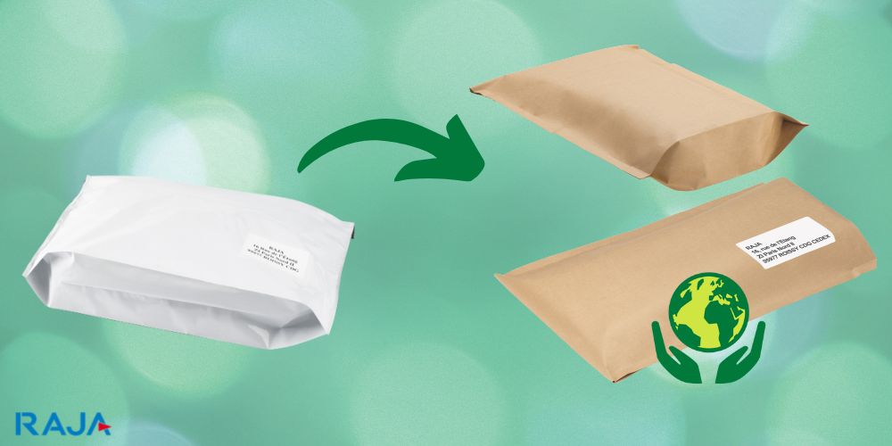 E-handelspåsar av papper